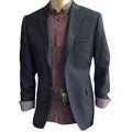 Σακάκι Blazer μπλε Luciano Faketti