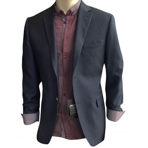 Σακάκι Blazer μπλε Luciano Faketti