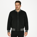 Μπουφάν Blue Lake BOMBER suet black μαυρο