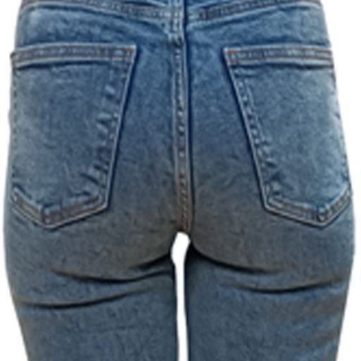 Παντελόνι τζιν jean ελαστικο ψιλοκαβαλο stone wash Luciano Faketti indico μπλε