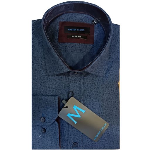 Πουκαμισο NORTH STAR Slim Line 2 μικροσχεδιο μπλε