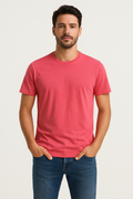 Μπλουζάκι  t-shirt  "In Fashion Flama" σε κόκκινο χρώμα cotton 100% Ελληνικής κατασκευής