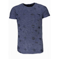 Μπλουζάκι Luciano Faketti in fashion Βαμβακερό 65%-Πολ. 35% SLIM FIT σε χρώμα μπλε