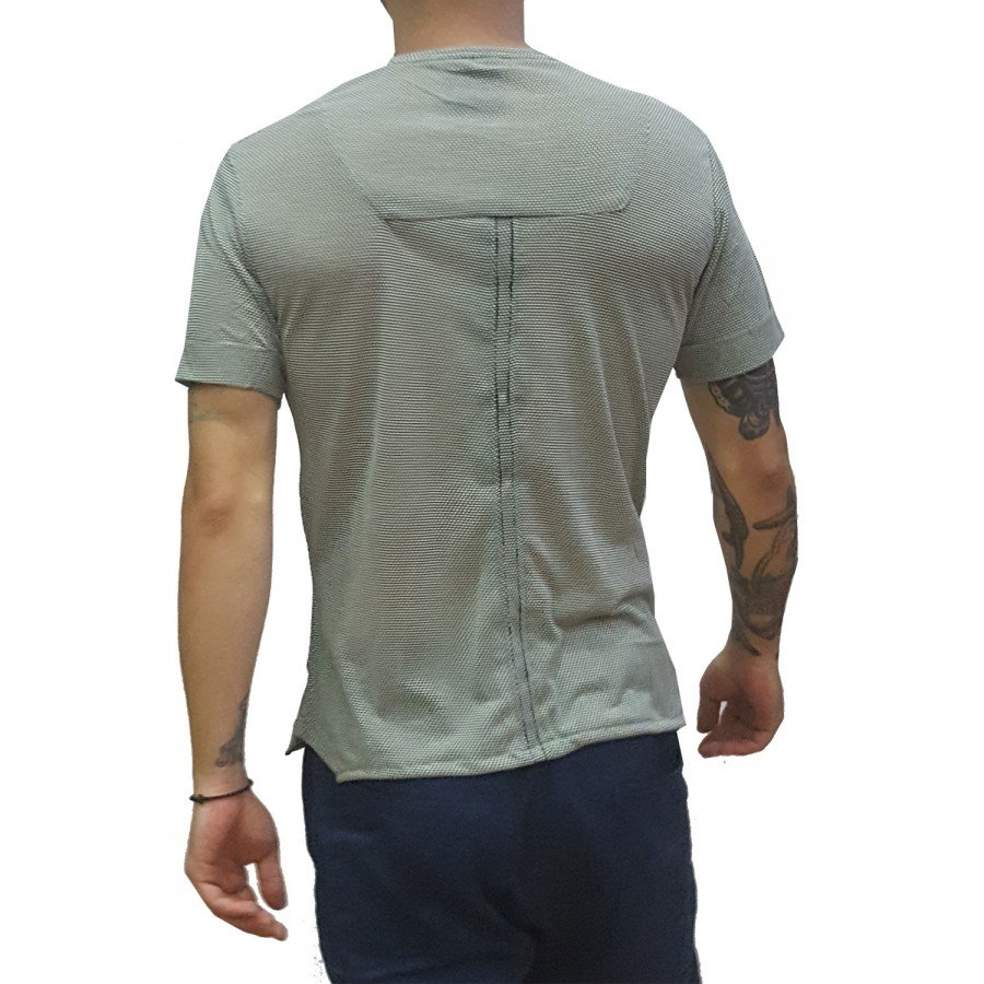 Μπλουζάκι  t-shirt  "In Fashion Belman"  σε χρώμα χακί ανοιχτό 
βαμβάκι 80%-πολυέστερ 20% ΣΤΕNH ΓΡΑMΜΗ SLIM FIT