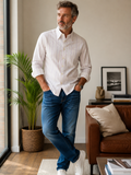 Πουκάμισο στενή γραμμή SLIM FIT και Ελαστικό ριγέ λευκό Μωβ 
ΣΤΕΝΗ ΓΡΑΜΜΗ
