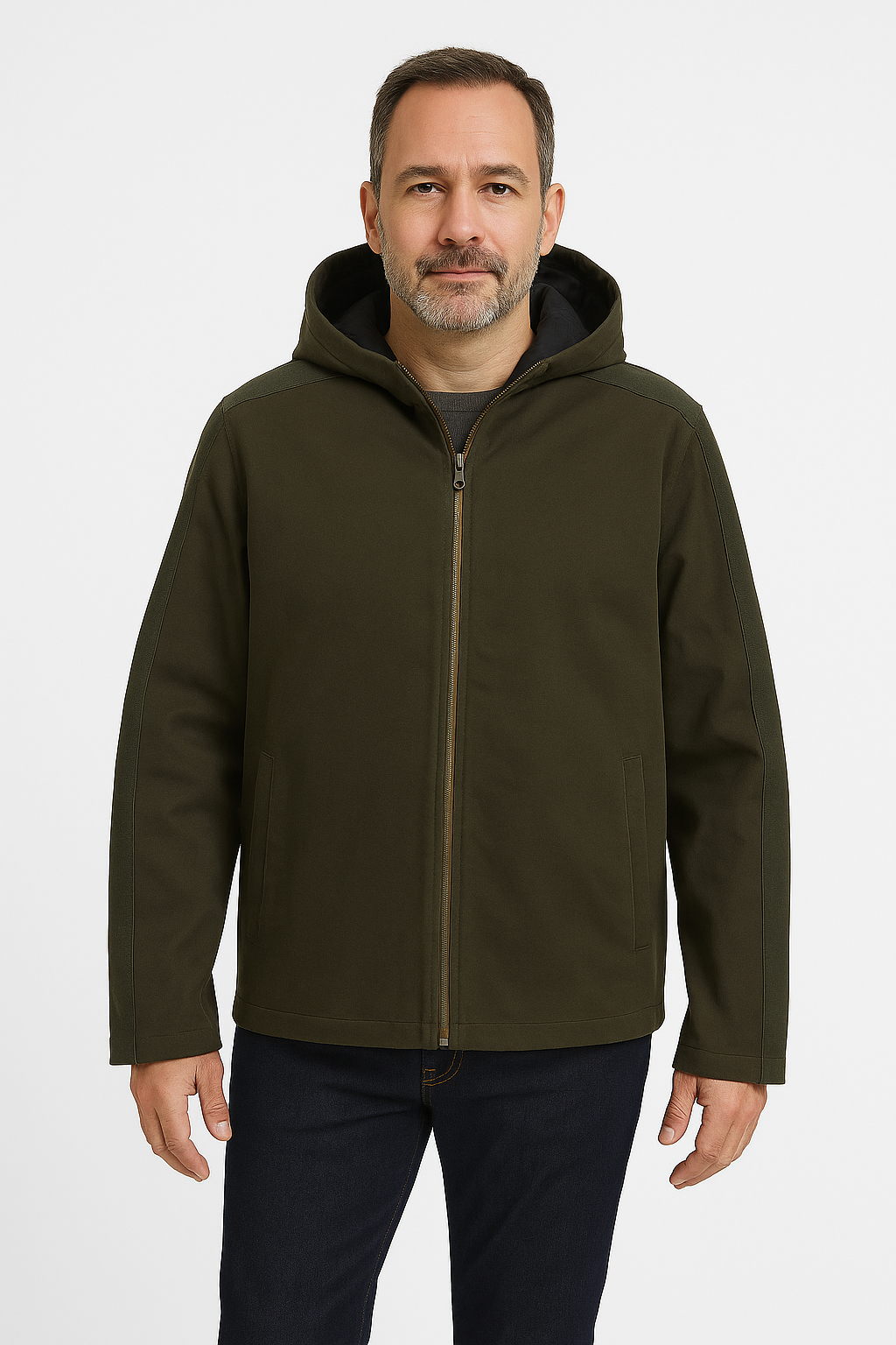 Μπουφάν JACKET BAMBAKI 100% πετρόλ