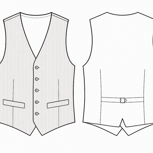 Γιλέκο Luciano Faketti in fashion γκρι