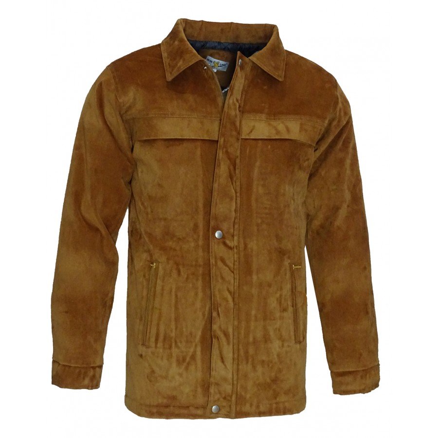 Μπουφάν JACKET SUET -BLUE LAKE-
Ύφασμα βαμβάκι 90% -10 % ELAST FLOKOS 
 φόδρα καπιτονέ με βάτα υαλοβάμβακα ΤΑΜΒΑ