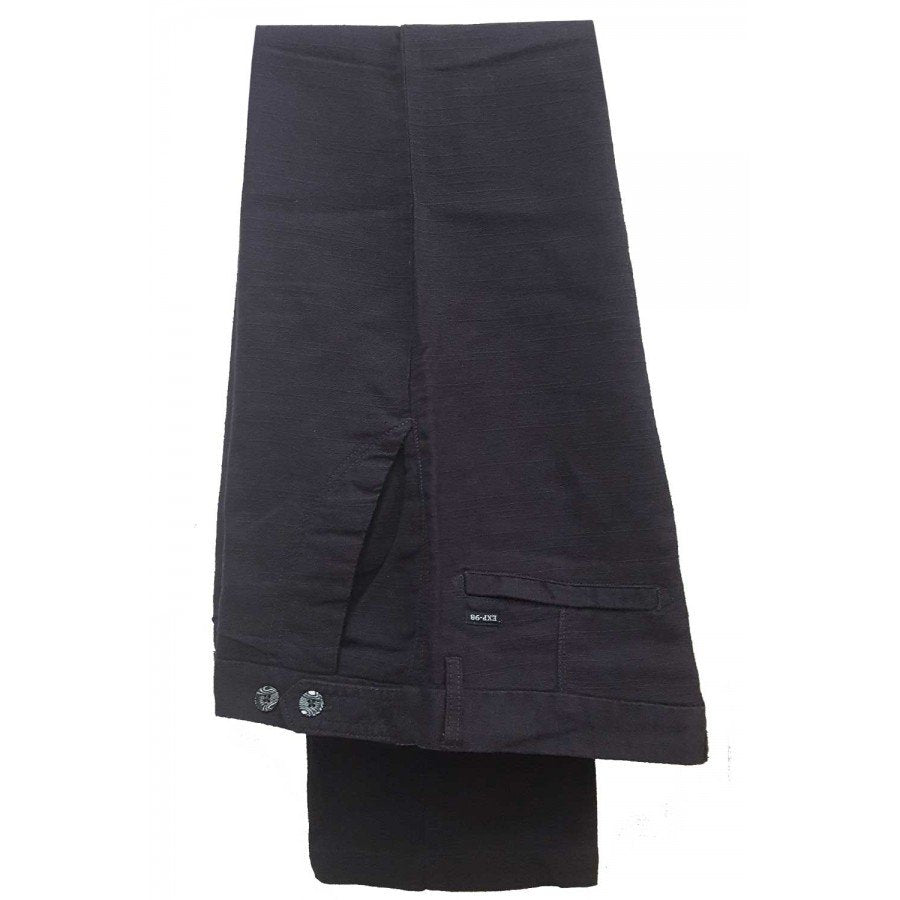 Παντελόνι LINEN Luciano Faketti γκρι μπλε