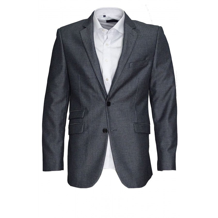Σακάκι  BOEM in fashion silver ασημί